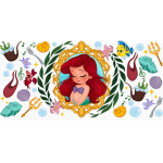 Mirror Sirenita Libbey Wrap