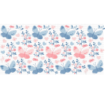 Floral Flutter 2 Libbey Wrap