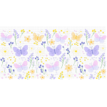 Butterfly Floral 2 Libbey Wrap