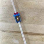 DB Coffee Cup 3D Printed Straw Topper