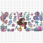 Mermaids 7 Libbey Wrap Digital Download