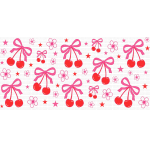 Cherry Bows Libbey Wrap