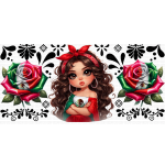 Mexicana 5 De Mayo Blk Libbey Wrap