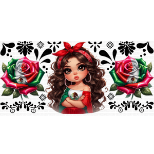 Mexicana 5 De Mayo Blk Libbey Wrap