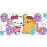 PomPom-Gatita Libbey Wrap