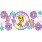 Tweety-Cafecito Libbey Wrap