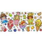 Shortcake Ice Cream Libbey Wrap