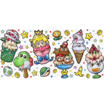 Mario Ice Cream Libbey Wrap