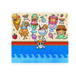 One Piece Ice Cream Tumbler Wrap