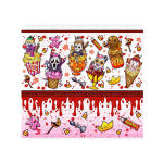 Horror 2 Ice Cream Tumbler Wrap