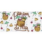 Pina Colada Libbey Wrap