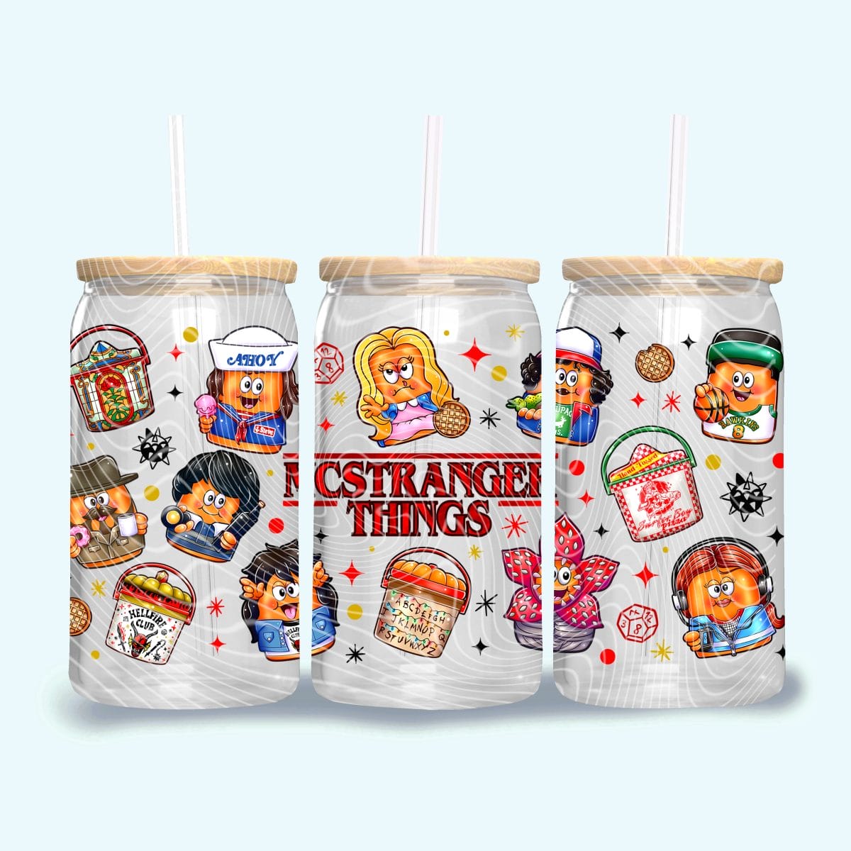 McStranger Things 16oz MC Things Libbey Wrap - Image 1