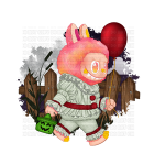 Bubu Penny  UVDTF Decal