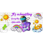 It's Exhausting Libbey Wrap