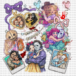 Horror Love Story DTF