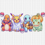 Poke+Halloween Libbey Wrap