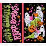 Hot Ghouls Read Books 001 Tumbler Wrap