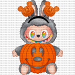 Bubu Secret Pumpkin 2 UVDTF Decal