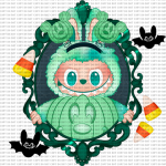 Bubu Pumpkin Serenity 1 UVDTF Decal