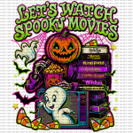 Spooky Movies UVDTF Decal