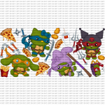 San Turtles 5 Libbey Wrap