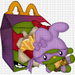 San Turtle 2 UVDTF Decal