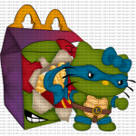 San Turtle 3 UVDTF Decal