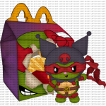 San Turtle 4 UVDTF Decal