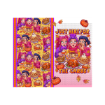 Here For The Carbs Tumbler Wrap