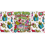 Let's Watch Xmas Movies Libbey Wrap UVDTF