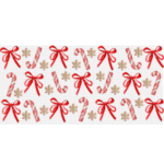 Candy Cane Coquette Libbey Wrap