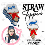 Ahoy 3D Printed Straw Topper