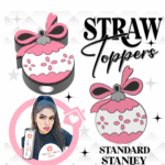 Ornament 3D Printed Straw Topper