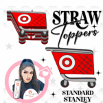 T Cart 3D Printed Straw Topper