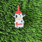 Chick Vaquita 3D Printed Straw Topper