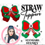 Elf Bow 3D Printed Straw Topper