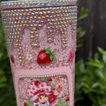 Fresita 24 Oz Acrylic  Cup with UVDTF  wrap