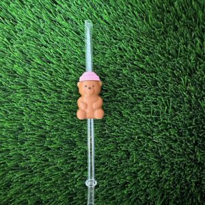 Coffee Bear 3D Printed Straw Topper - Image 3