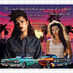 mi vida loca color tumbler