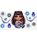 Bye Evil Eye Libbey Wrap