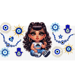 Bye Evil Eye Libbey Wrap