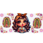 Virgencita 11 Libbey Wrap