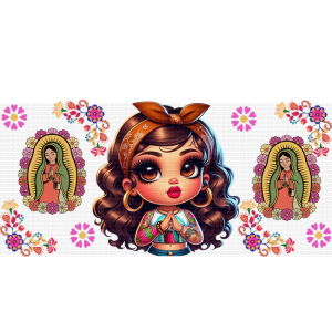 Virgencita 11 Libbey Wrap