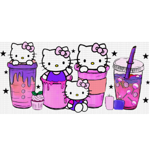 Purple Kitty Cafecito HHD libbey