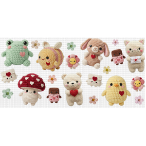 Crochet Vday 2 Libbey Wrap