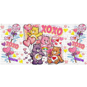 Valentines 52 Libbey Wrap