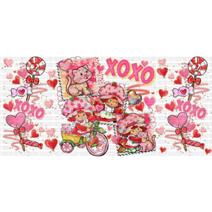 Valentines 56 Libbey Wrap