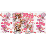 Valentines 57 Libbey Wrap