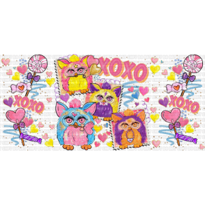 Valentines 58 Libbey Wrap