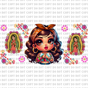 Virgencita 11 Libbey HHD Libbey Wrap Digital Download